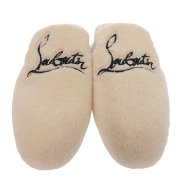 Christian Louboutin Other Shoes Mouton White Room Shoes, Crocodile Embossed Coolito Donna Flat Mens
