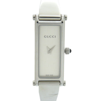 Gucci Watches Quartz 1500L Stainless Steel Silver Silver Dial