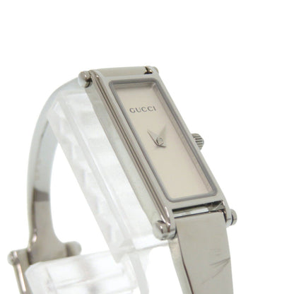Gucci Watches Quartz 1500L Stainless Steel Silver Silver Dial