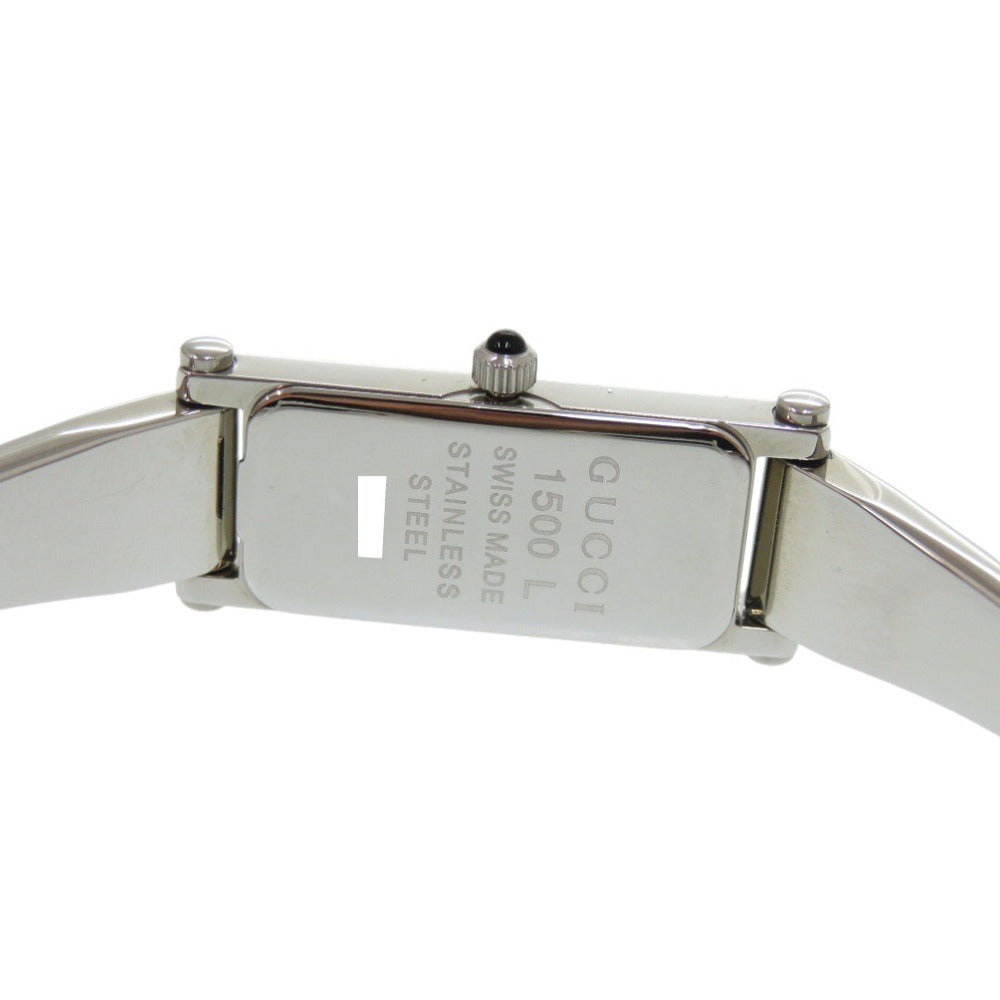 Gucci Watches Quartz 1500L Stainless Steel Silver Silver Dial
