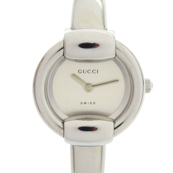 Gucci Watches Quartz 1400L Stainless Steel Silver Silver Dial