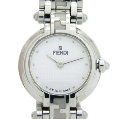 Fendi Watches Quartz 750L Stainless Steel White Zucca White Dial