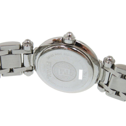 Fendi Watches Quartz 750L Stainless Steel White Zucca White Dial