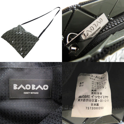 Issey Miyake Shoulder Bag Bb83-Ag463 Polyester Gray Khaki Lucent Bao Bao Issey Miyake Bao Bao Women