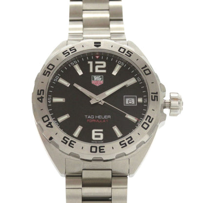 Tag Heuer Watches Quartz Waz1112 Stainless Steel Black Formula 1 Black Dial