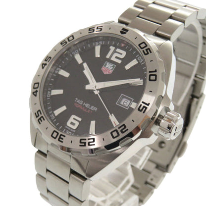 Tag Heuer Watches Quartz Waz1112 Stainless Steel Black Formula 1 Black Dial