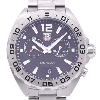 Tag Heuer Watches Quartz Waz111A Stainless Steel Black Formula 1 Alarm Black Dial