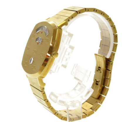Gucci Watches Quartz 157.3 Stainless Steel Gold Quartz Grip White Dial Mens