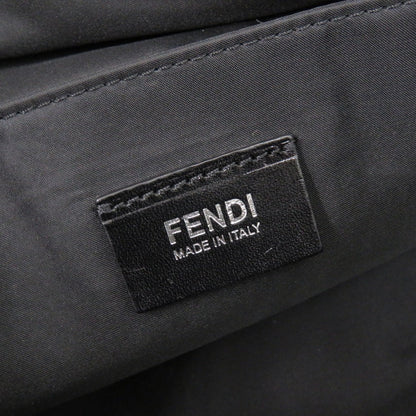 Fendi Handbag Canvas, Leather Black