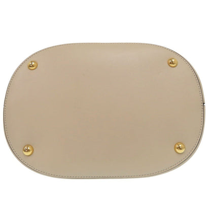 Marni Handbag Scmp001801 Leather Beige 2Way Shoulder Bag Panniers Women