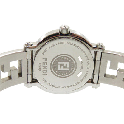 Fendi Watches Quartz 6100L Stainless Steel Black