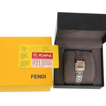Fendi Watches Quartz 7000L Stainless Steel Pink Classico Pink Dial
