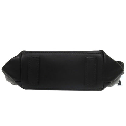 Prada Shoulder Bag Leather Black
