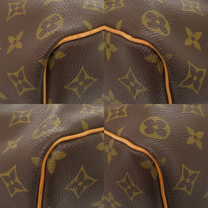 Louis Vuitton Boston Duffel Bag M41426 Monogram Canvas Brown Monogram Keepall 50