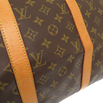 Louis Vuitton Boston Duffel Bag M41426 Monogram Canvas Brown Monogram Keepall 50