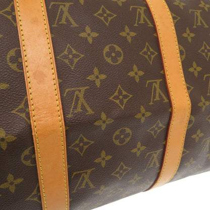 Louis Vuitton Boston Duffel Bag M41426 Monogram Canvas Brown Monogram Keepall 50