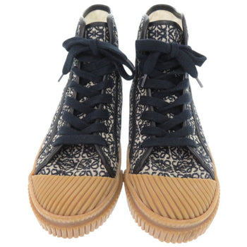 Loewe Sneakers Canvas Navy Anagram 38