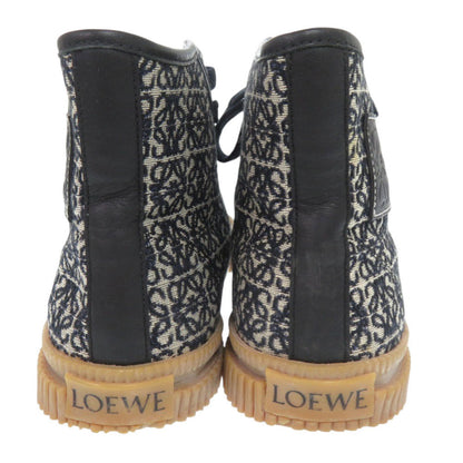Loewe Sneakers Canvas Navy Anagram 38