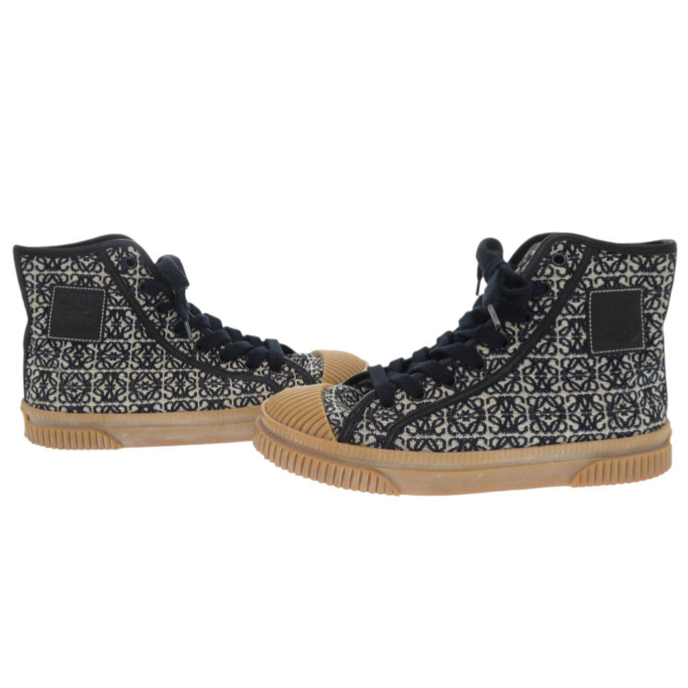 Loewe Sneakers Canvas Navy Anagram 38