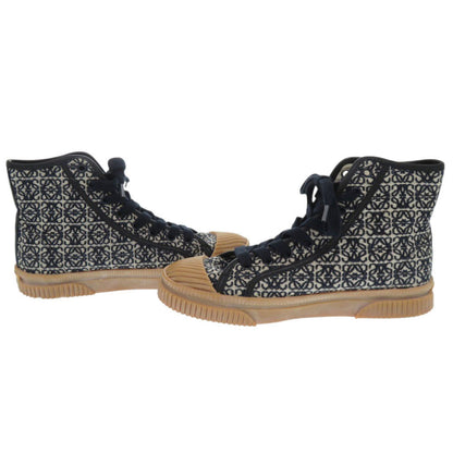 Loewe Sneakers Canvas Navy Anagram 38