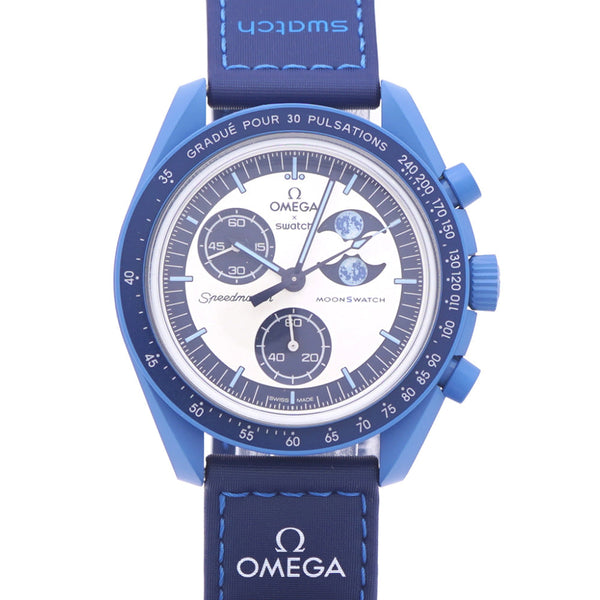 Omega Watches So33N700 Nylon Blue Mission To The Super Blue Moon Phase