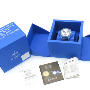 Omega Watches So33N700 Nylon Blue Mission To The Super Blue Moon Phase