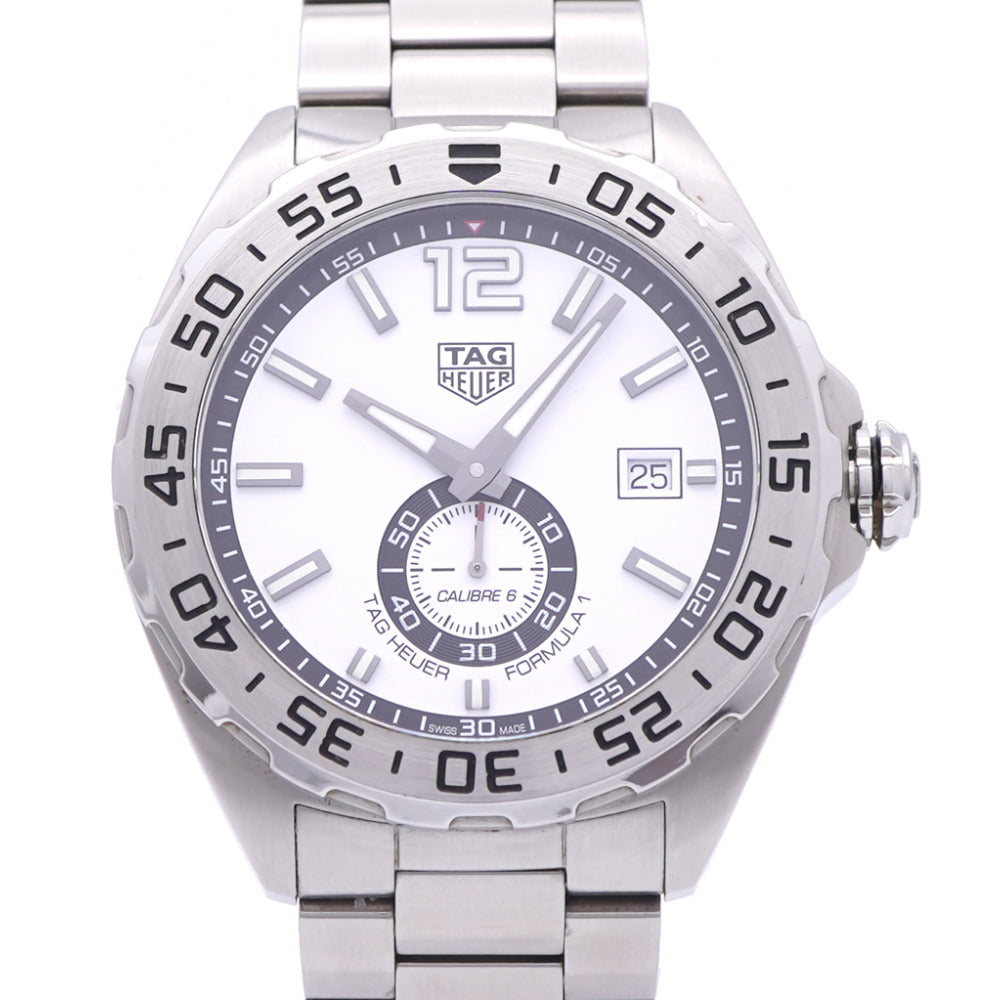 Tag Heuer Watches Mechanical Automatic Waz2013.Ba0842 Stainless Steel White Formula 1 Caliber 6