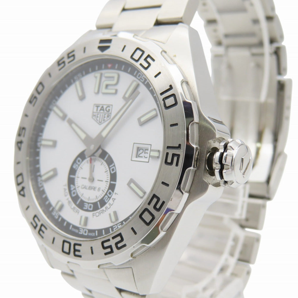 Tag Heuer Watches Mechanical Automatic Waz2013.Ba0842 Stainless Steel White Formula 1 Caliber 6