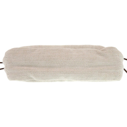 Hermes Pouch Toile Chevron, Barenia Natural Foolby 20
