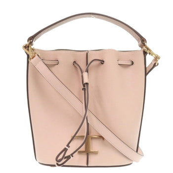 Tods Handbag Xbwtsaq0000Q8E Leather Pink T Timeless