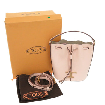 Tods Handbag Xbwtsaq0000Q8E Leather Pink T Timeless