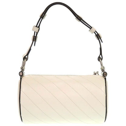 Gucci Shoulder Bag 760170 Leather White Blondy
