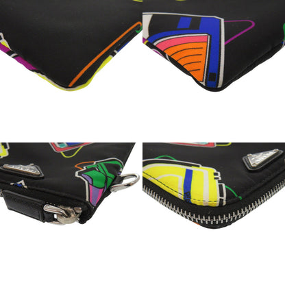 Prada Shoulder Bag Nylon Black