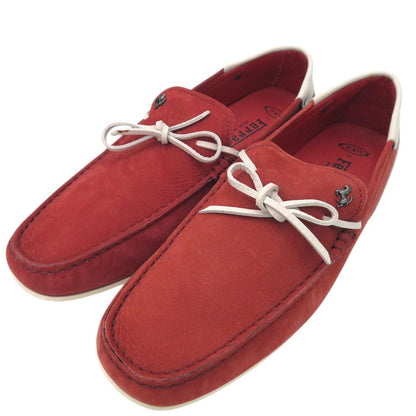 Tods Leather Shoes Xxm04E0Ee50Puy S800 Suede Red Gommini 9