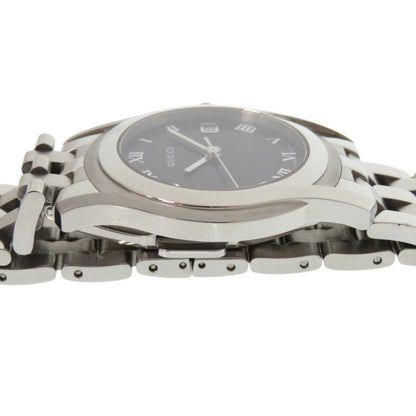 Gucci Watches Quartz 5500M Stainless Steel Black G Class Date Black Dial