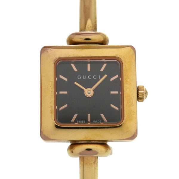 Gucci Watches Quartz 1900L Stainless Steel Black Black Dial