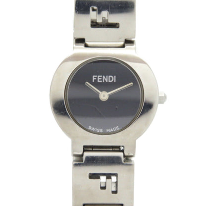 Fendi Watches Quartz 3050L Stainless Steel Black Black Dial