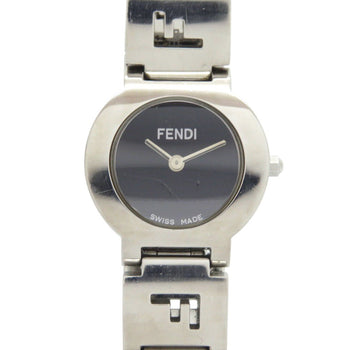 Fendi Watches Quartz 3050L Stainless Steel Black Black Dial