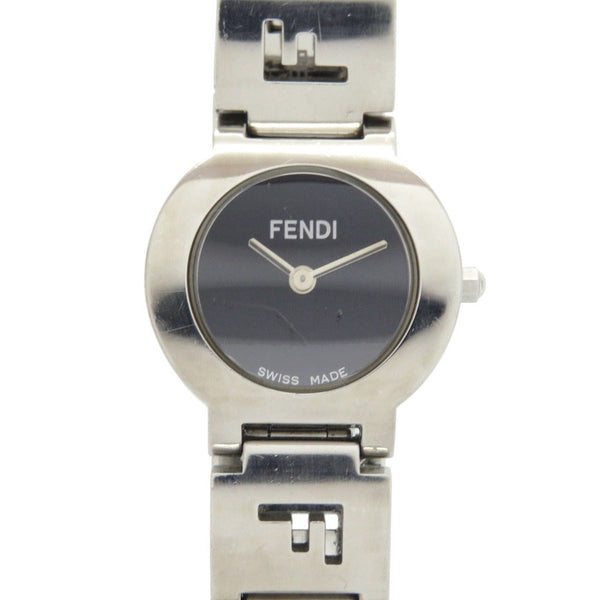 Fendi Watches Quartz 3050L Stainless Steel Black Black Dial