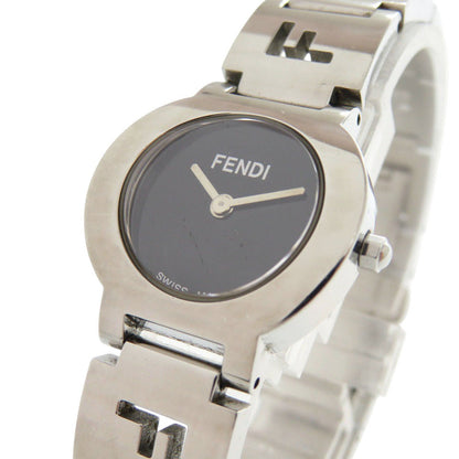 Fendi Watches Quartz 3050L Stainless Steel Black Black Dial
