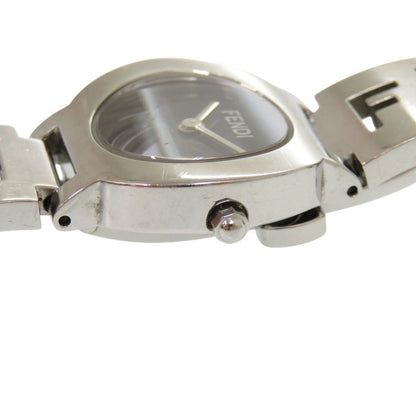 Fendi Watches Quartz 3050L Stainless Steel Black Black Dial