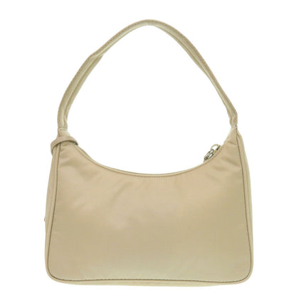Prada Handbag 1Ne515 Nylon Beige Re-Edition 2000 Re-Nylon Mini Bag