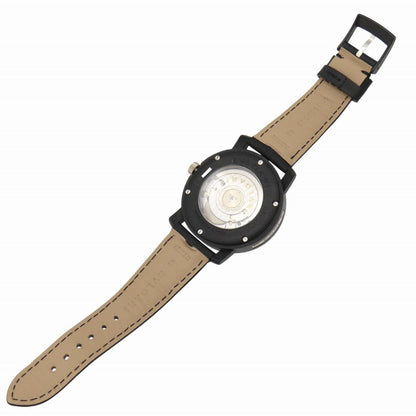 Bvlgari Watches Mechanical Automatic Bb40Cl Carbon, Leather Black Bulgari Bulgari Carbon Black Dial