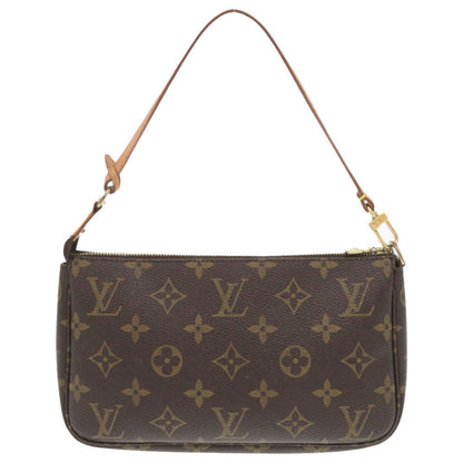 Louis Vuitton Pouch M51980 Monogram Canvas Brown Monogram Pochette Accessoires