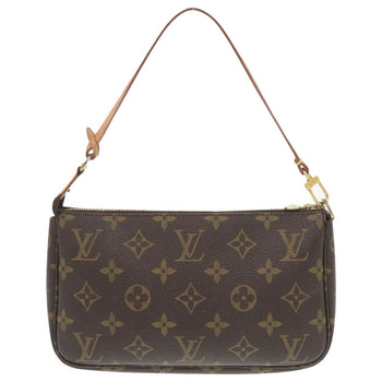 Louis Vuitton Pouch M51980 Monogram Canvas Brown Monogram Pochette Accessoires
