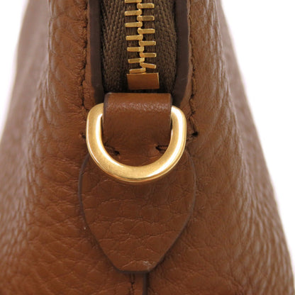 Prada Pouch Leather Brown