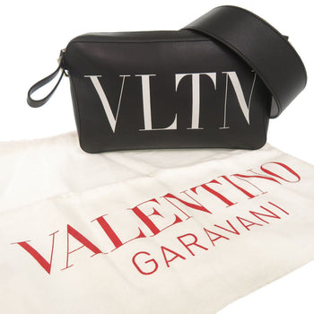 Valentino Garavani Shoulder Bag Leather Black