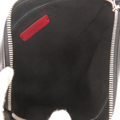 Valentino Garavani Shoulder Bag Leather Black