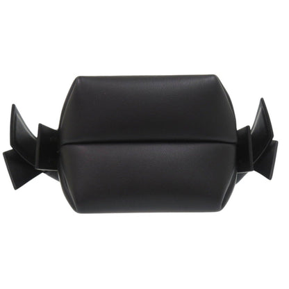 Acne Studios Shoulder Bag Leather Black Musubi