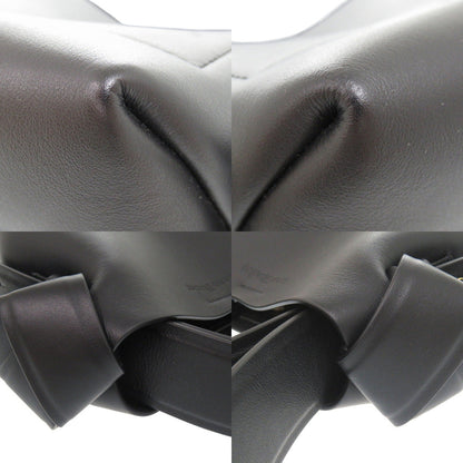 Acne Studios Shoulder Bag Leather Black Musubi